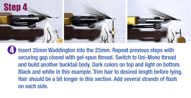 Bucktail & hair jig tying tutorials 