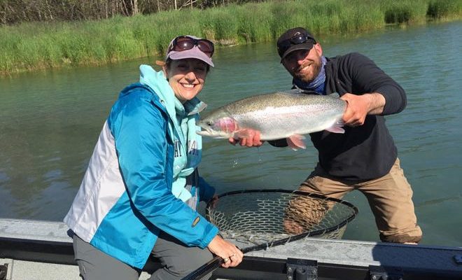 Fly Fishing Women — Pudge Kleinkauf — The Big Alaska Show